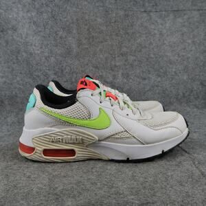Nike Shoes Womens 7 Air Max Excee Athletic Trainers Casual Sneakers Lace Up Logo